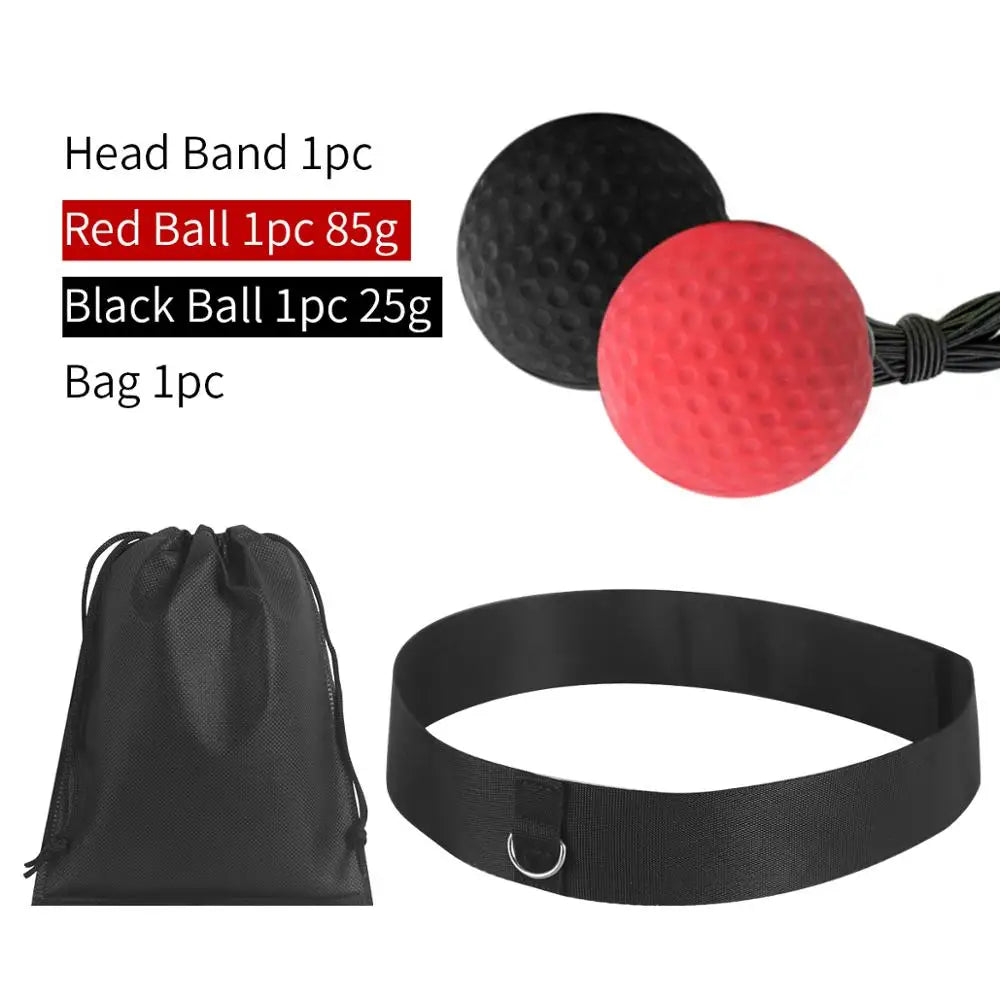 Boxing Reflex Ball Boxing Balls with Headband Punching Speed Fight Skill and Hand Eye Coordination Training